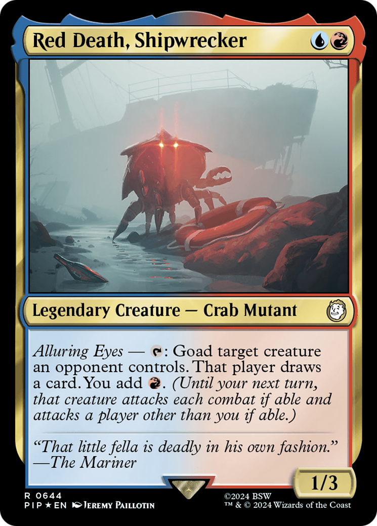 Red Death, Shipwrecker (Surge Foil) [Fallout] | Lots Moore NSW