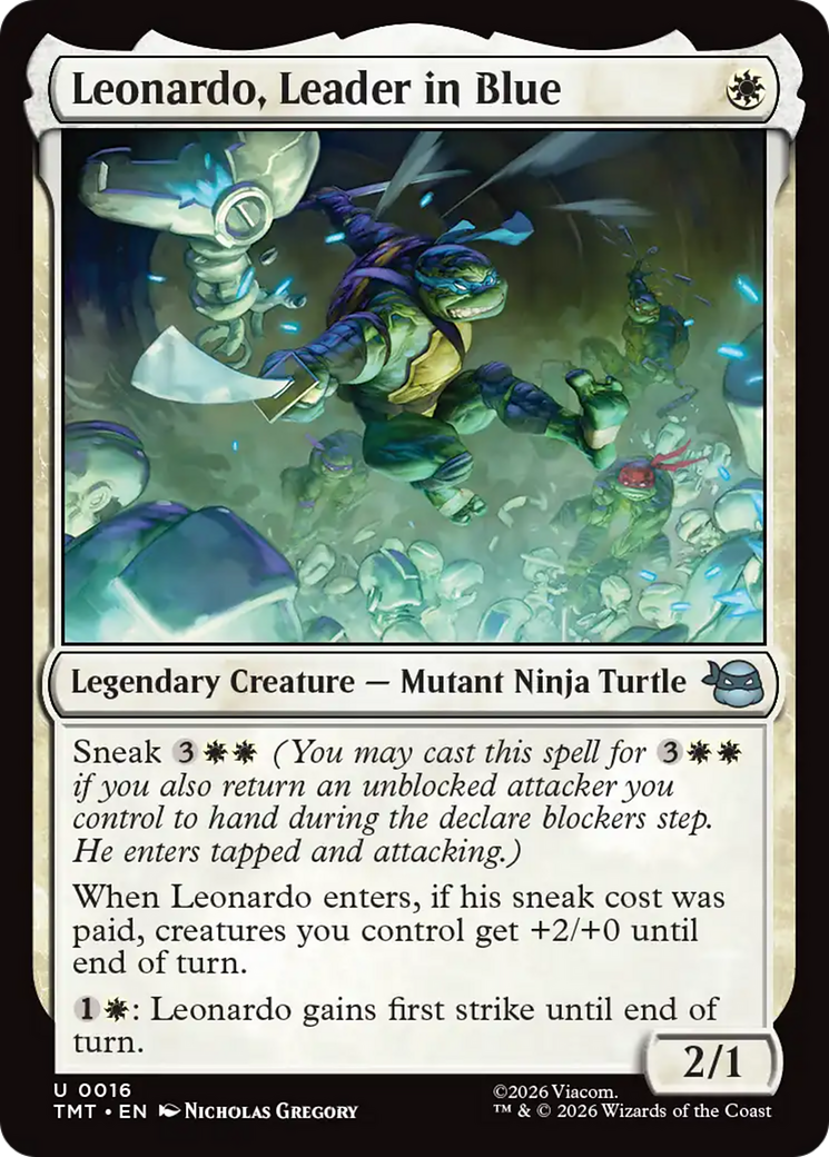 Leonardo, Leader in Blue [Teenage Mutant Ninja Turtles] | Lots Moore NSW