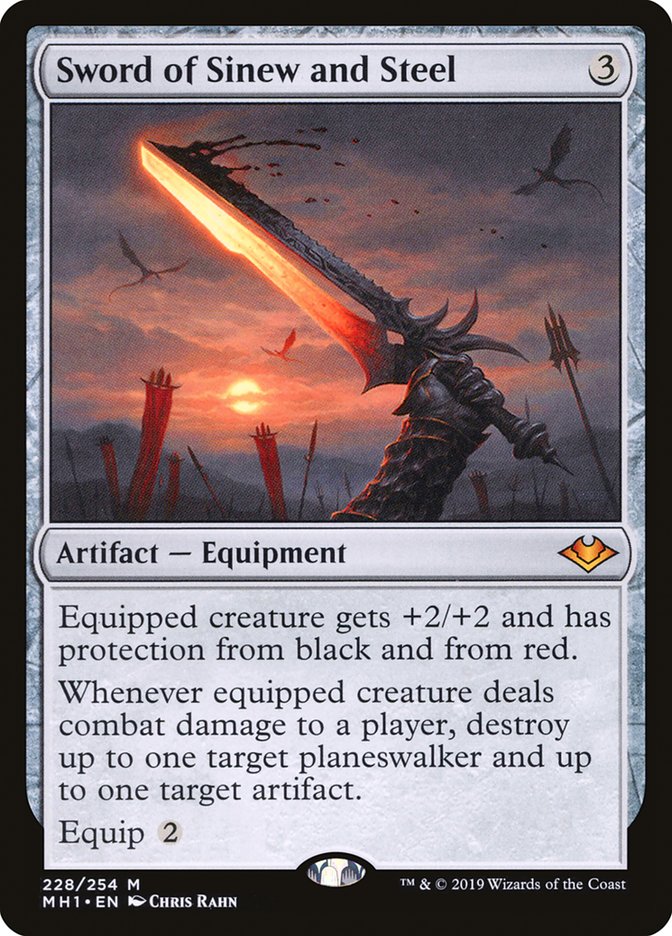 Sword of Sinew and Steel [Modern Horizons] | Lots Moore NSW