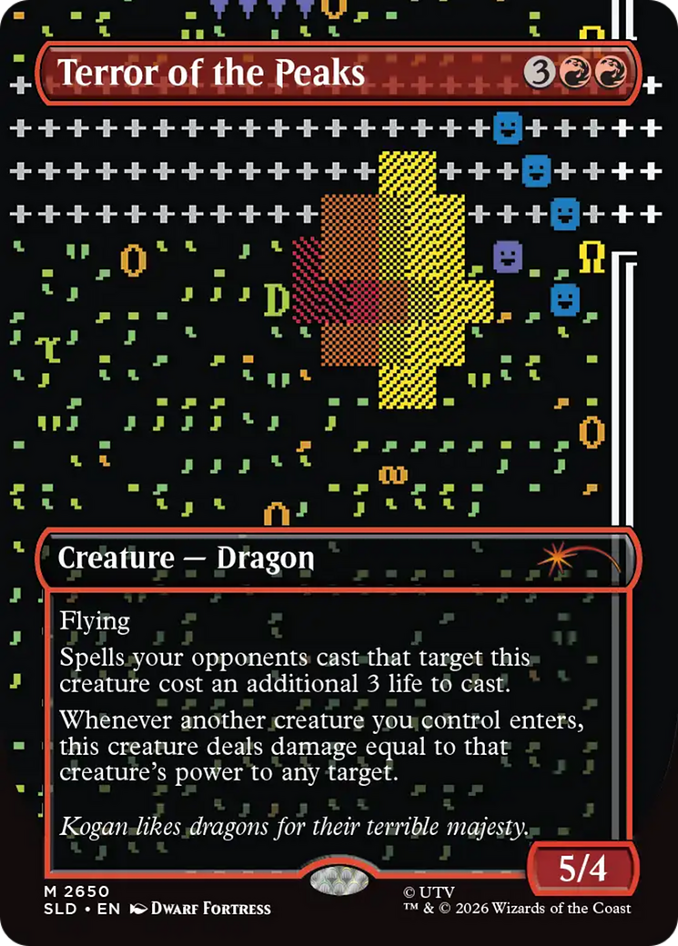 Terror of the Peaks [Secret Lair Drop Series] | Lots Moore NSW