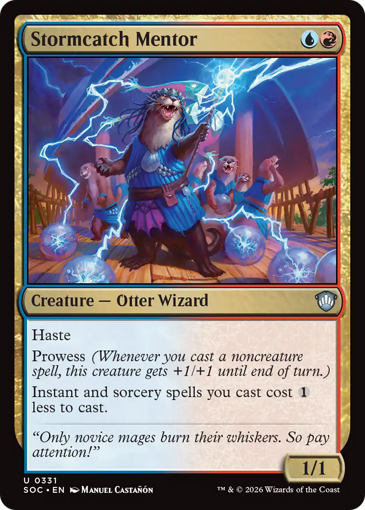 Stormcatch Mentor [Secrets of Strixhaven Commander] | Lots Moore NSW