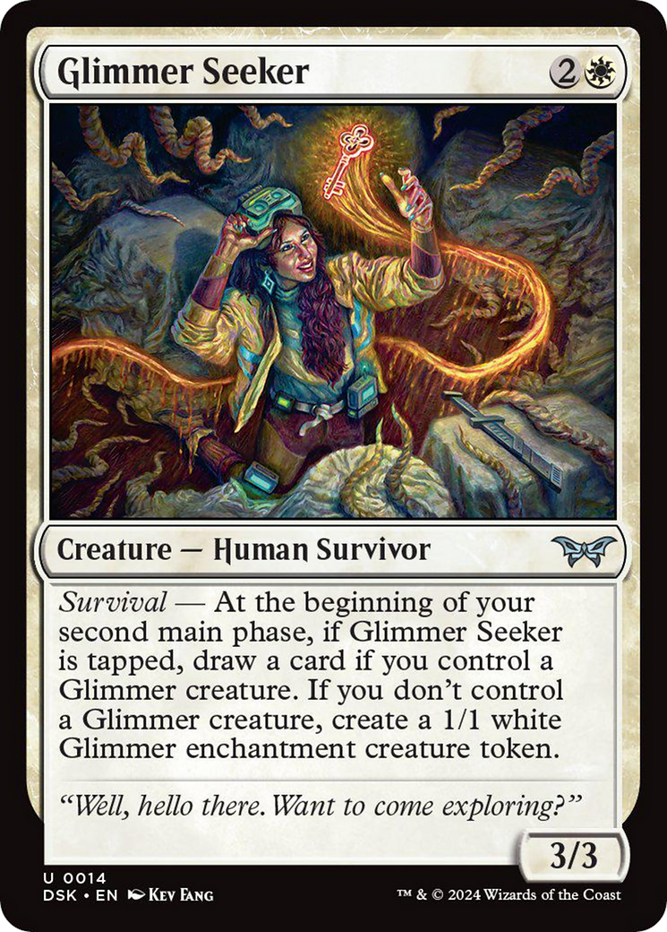 Glimmer Seeker [Duskmourn: House of Horror] | Lots Moore NSW