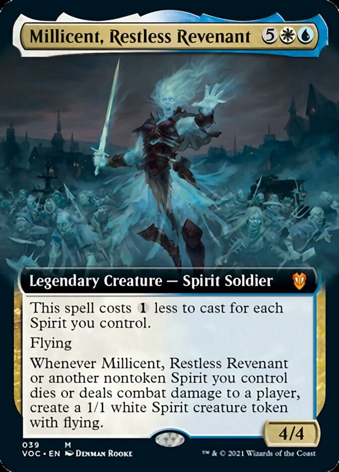 Millicent, Restless Revenant (Extended Art) [Innistrad: Crimson Vow Commander] | Lots Moore NSW