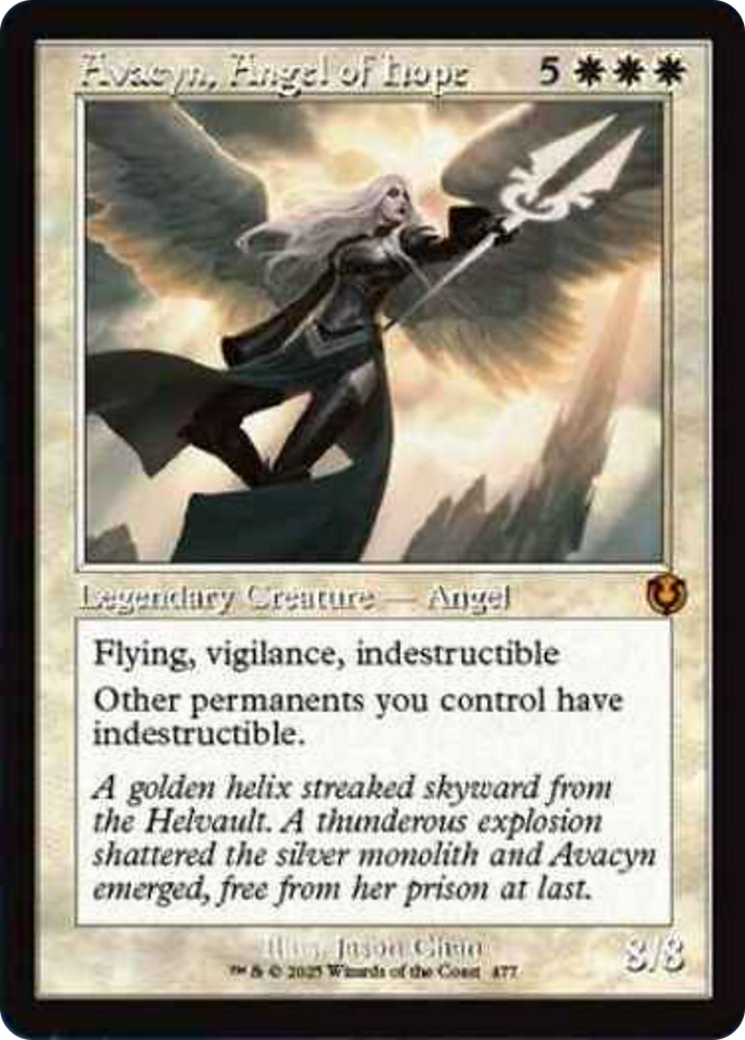 Avacyn, Angel of Hope (Retro Frame) [Innistrad Remastered] | Lots Moore NSW