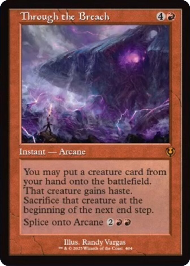 Through the Breach (Retro Frame) [Innistrad Remastered] | Lots Moore NSW