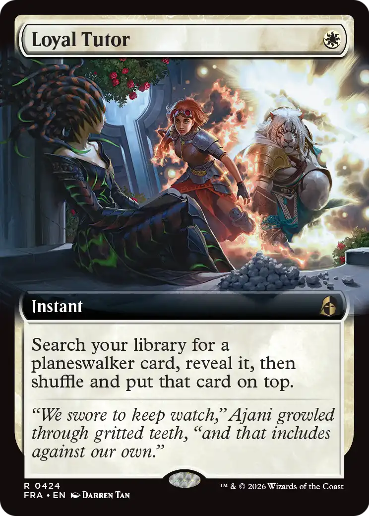 Loyal Tutor (Extended Art) [Reality Fracture] | Lots Moore NSW