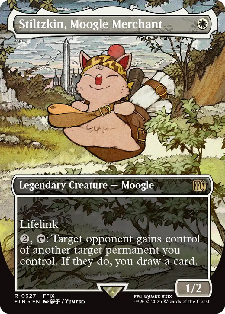 Stiltzkin, Moogle Merchant (Borderless) [FINAL FANTASY] | Lots Moore NSW