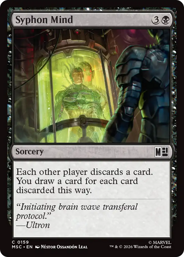 Syphon Mind (Surge Foil) [Marvel Super Heroes Commander] | Lots Moore NSW