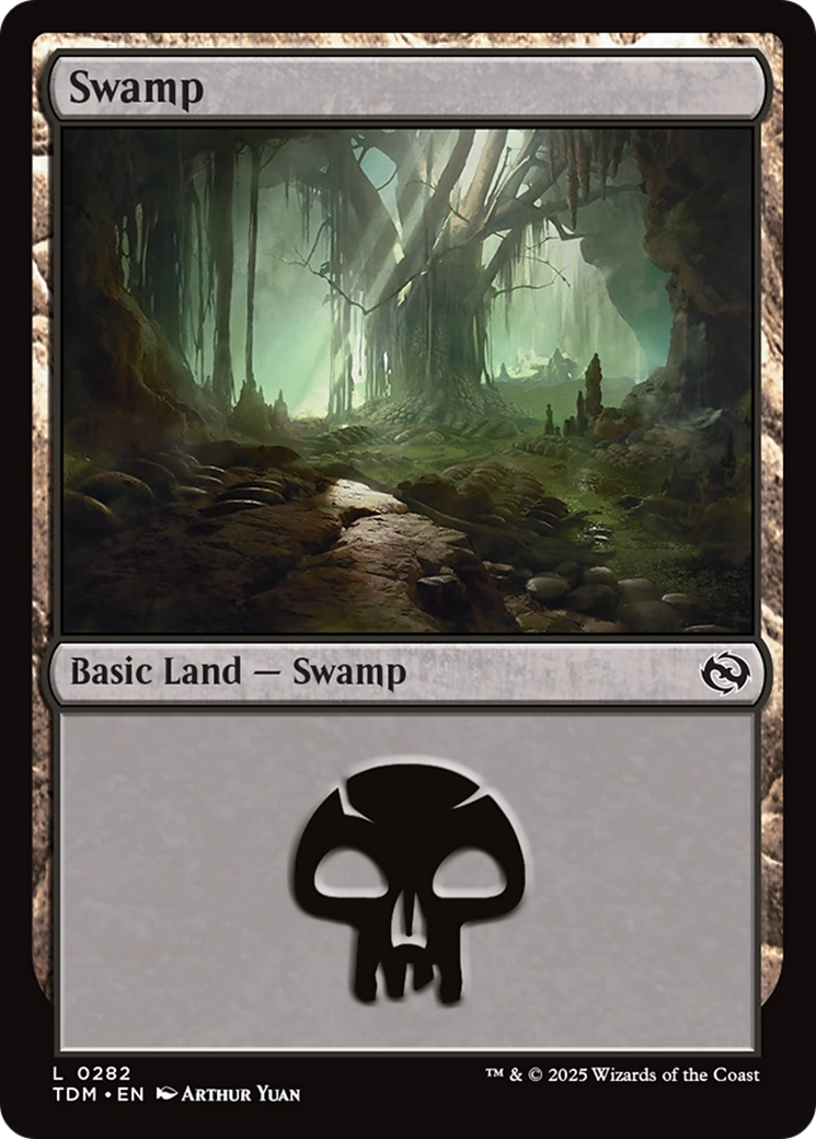 Swamp (0282) [Tarkir: Dragonstorm] | Lots Moore NSW