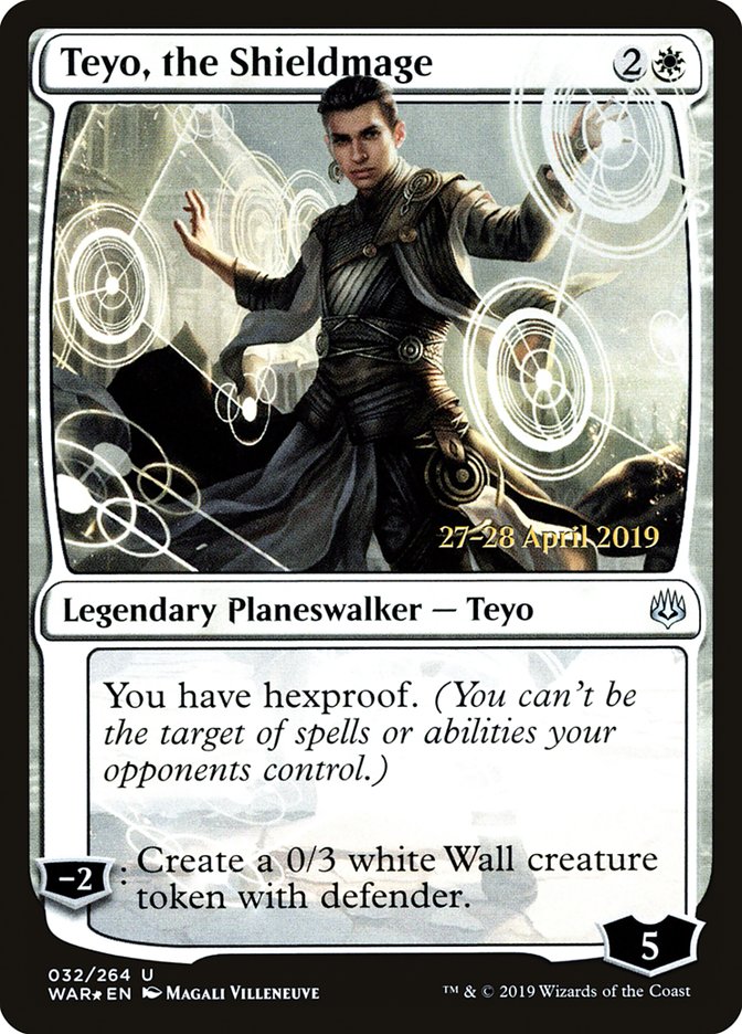 Teyo, the Shieldmage [War of the Spark Prerelease Promos] | Lots Moore NSW