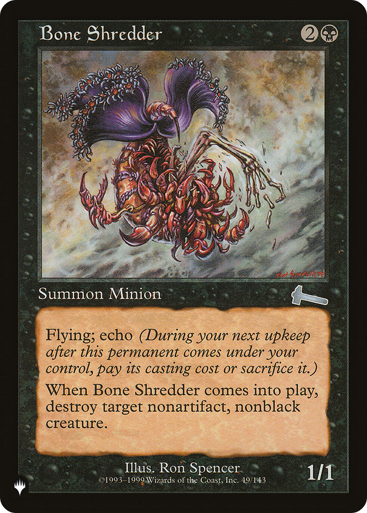 Bone Shredder [The List Reprints] | Lots Moore NSW