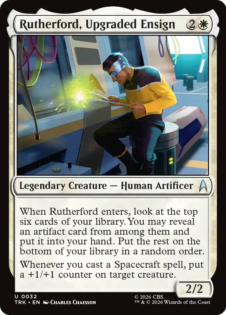 Rutherford, Upgraded Ensign [Star Trek] | Lots Moore NSW