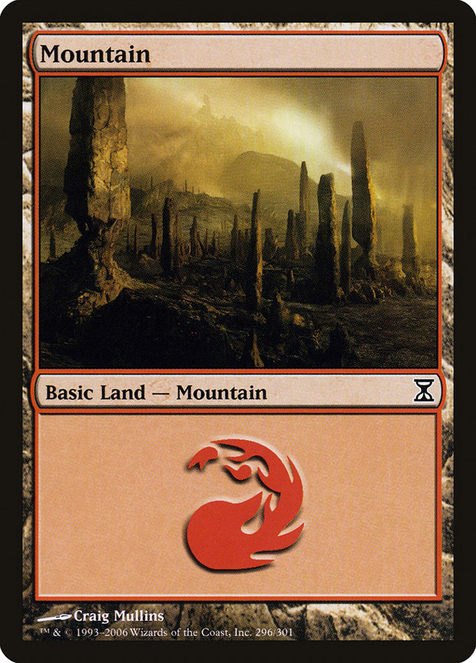 Mountain (296) [Time Spiral] | Lots Moore NSW