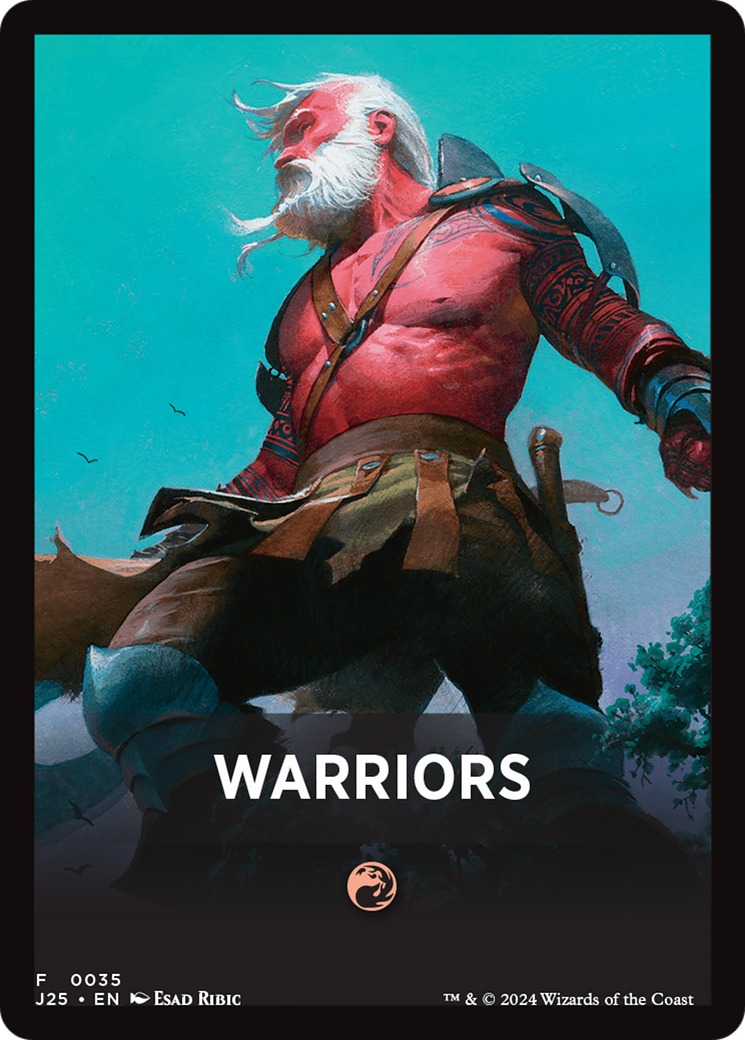 Warriors Theme Card [Foundations Jumpstart Front Cards] | Lots Moore NSW