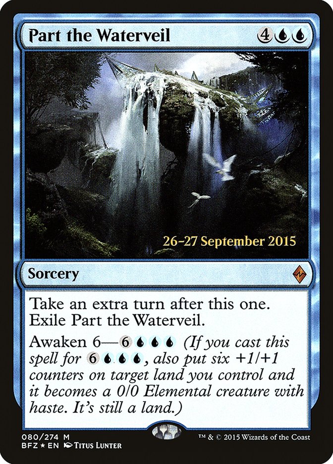 Part the Waterveil [Battle for Zendikar Prerelease Promos] | Lots Moore NSW