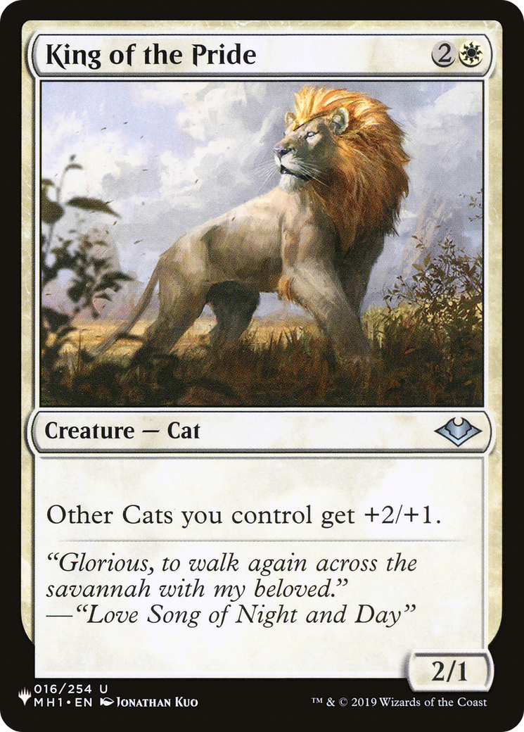 King of the Pride [The List] | Lots Moore NSW