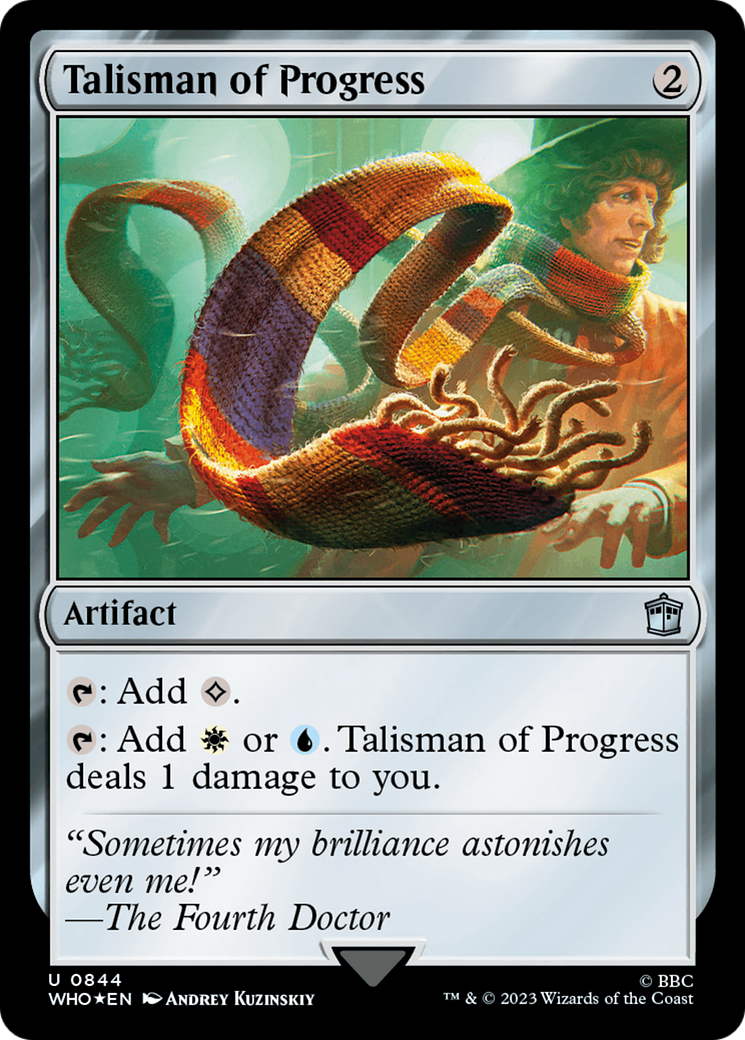 Talisman of Progress (Surge Foil) [Doctor Who] | Lots Moore NSW