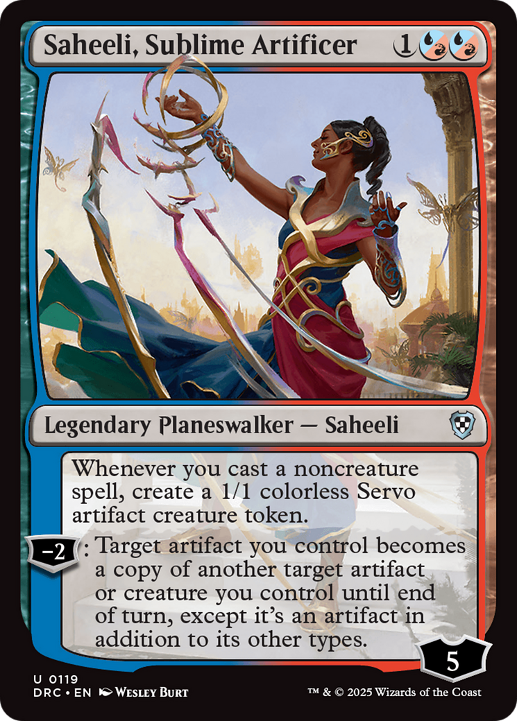 Saheeli, Sublime Artificer [Aetherdrift Commander] | Lots Moore NSW