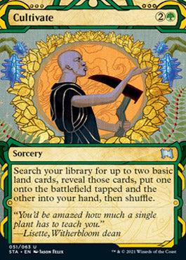 Cultivate (Foil Etched) [Strixhaven: School of Mages Mystical Archive] | Lots Moore NSW