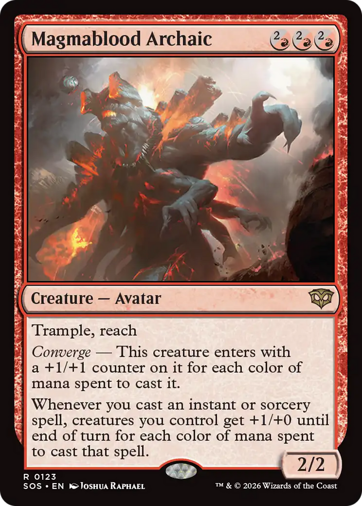 Magmablood Archaic [Secrets of Strixhaven] | Lots Moore NSW