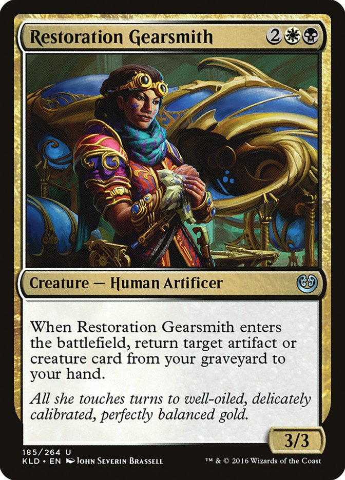 Restoration Gearsmith [Kaladesh] | Lots Moore NSW