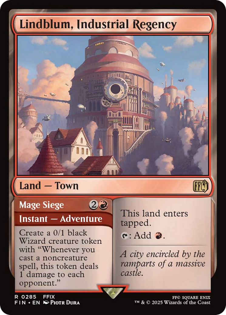 Lindblum, Industrial Regency [FINAL FANTASY] | Lots Moore NSW
