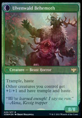 Ulvenwald Oddity // Ulvenwald Behemoth [Innistrad: Crimson Vow Prerelease Promos] | Lots Moore NSW