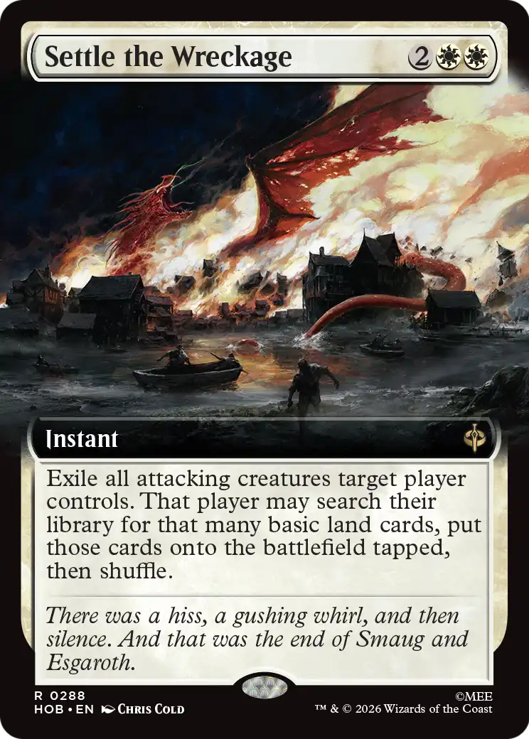 Settle the Wreckage (Extended Art) [The Hobbit] | Lots Moore NSW