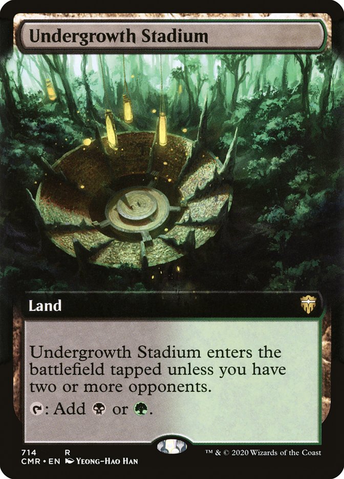 Undergrowth Stadium (Extended Art) [Commander Legends] | Lots Moore NSW