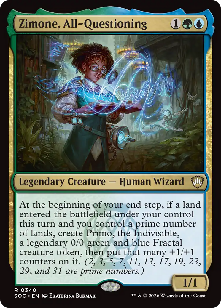 Zimone, All-Questioning [Secrets of Strixhaven Commander] | Lots Moore NSW