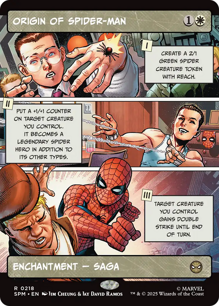 Origin of Spider-Man (Borderless) [Marvel's Spider-Man] | Lots Moore NSW