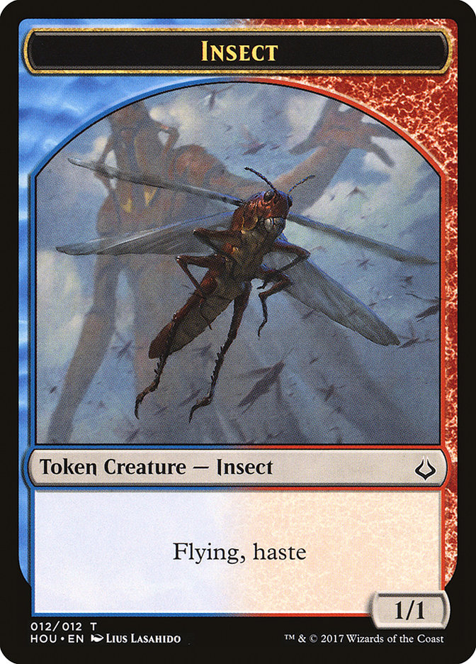 Champion of Wits // Insect Double-Sided Token [Hour of Devastation Tokens] | Lots Moore NSW