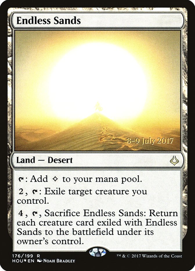 Endless Sands [Hour of Devastation Prerelease Promos] | Lots Moore NSW