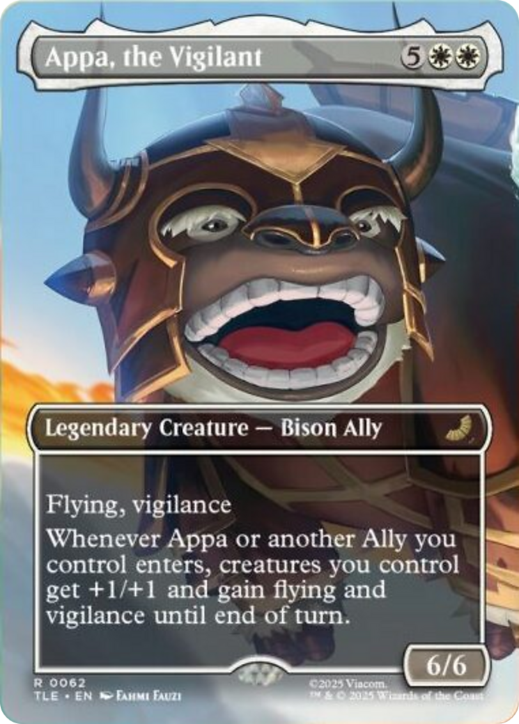 Appa, the Vigilant (Borderless) [Avatar: The Last Airbender: Eternal-Legal] | Lots Moore NSW