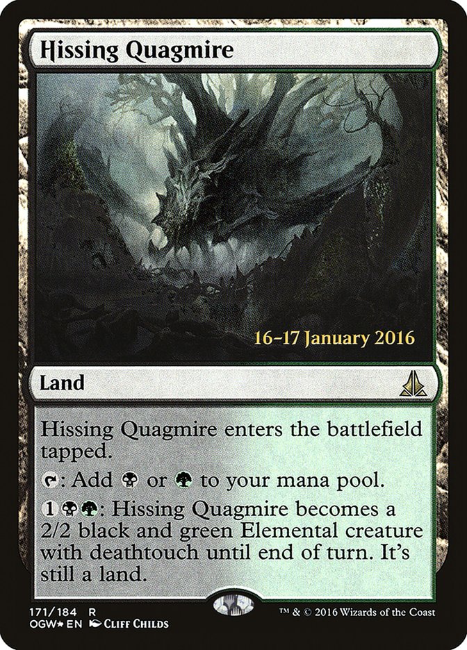 Hissing Quagmire [Oath of the Gatewatch Prerelease Promos] | Lots Moore NSW