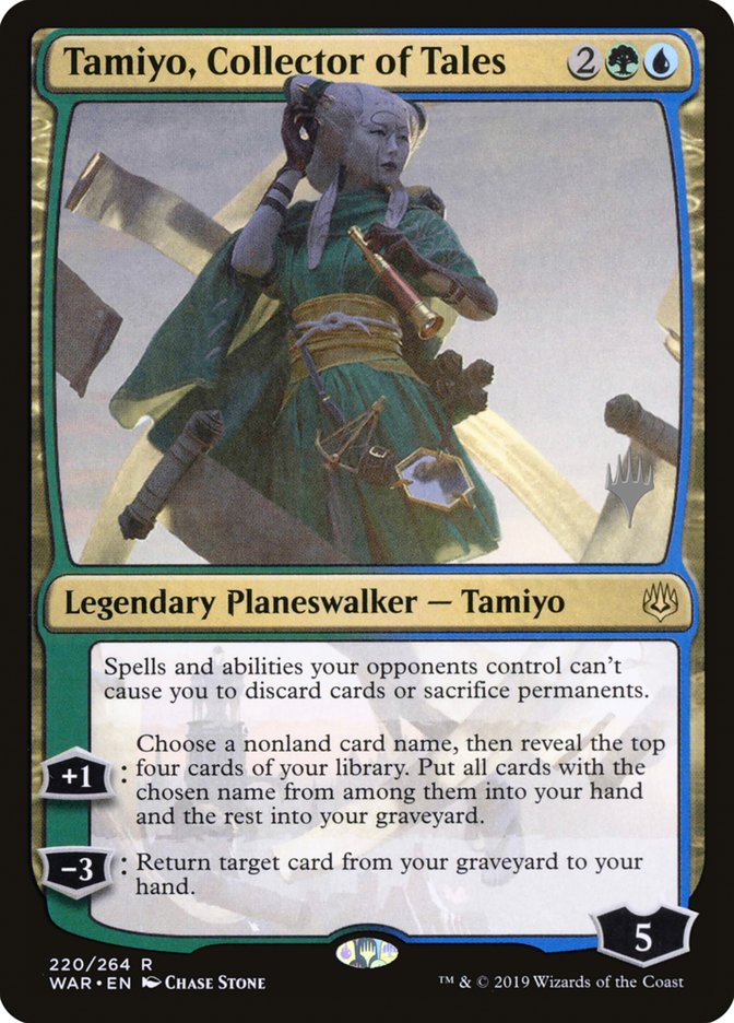 Tamiyo, Collector of Tales (Promo Pack) [War of the Spark Promos] | Lots Moore NSW