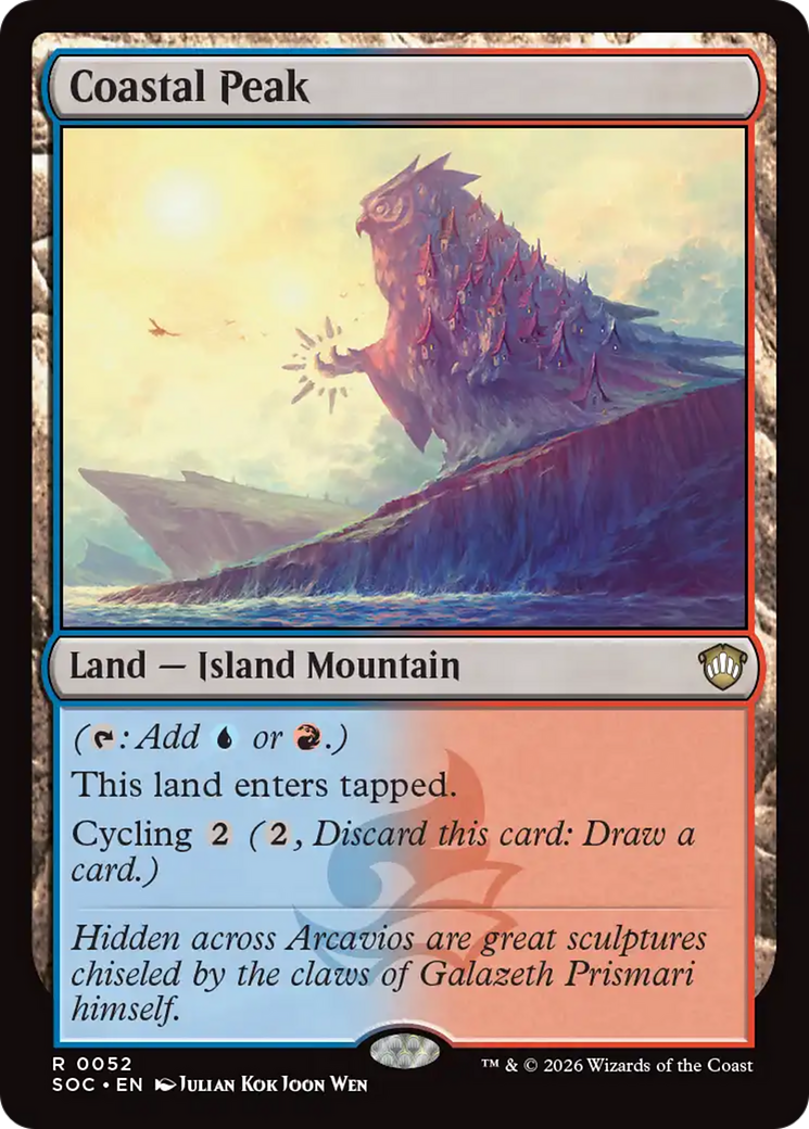 Coastal Peak [Secrets of Strixhaven Commander] | Lots Moore NSW