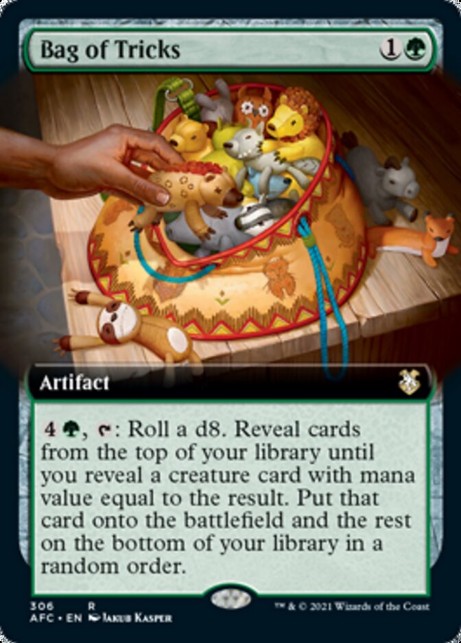 Bag of Tricks (Extended Art) [Dungeons & Dragons: Adventures in the Forgotten Realms Commander] | Lots Moore NSW