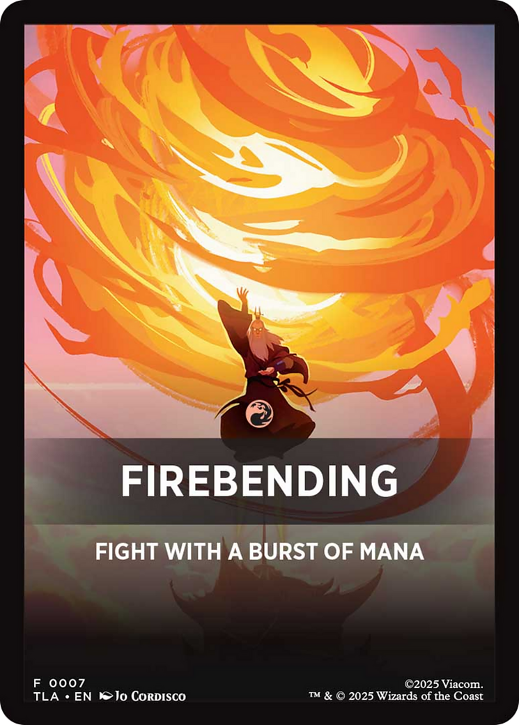 Firebending Theme Card [Avatar: The Last Airbender] | Lots Moore NSW