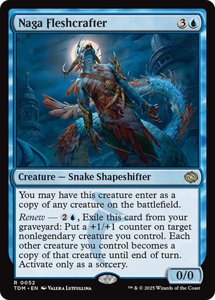 Naga Fleshcrafter [Tarkir: Dragonstorm] | Lots Moore NSW