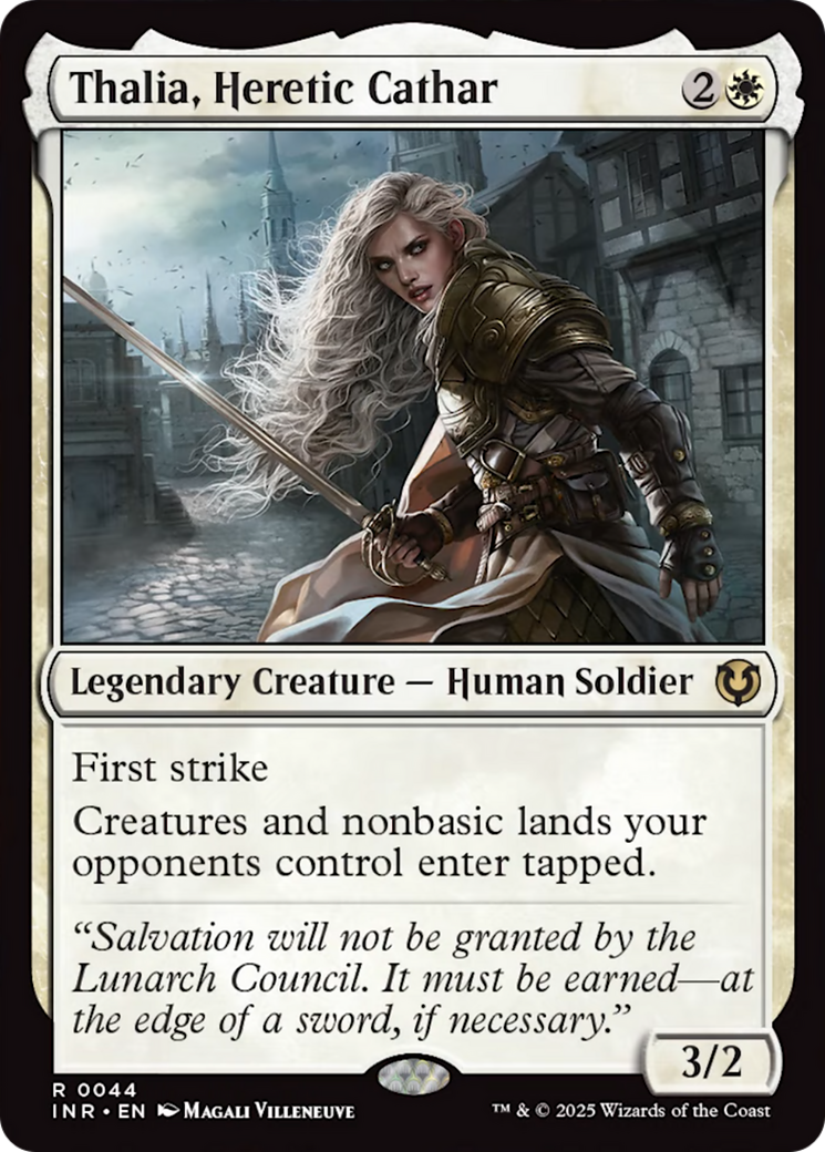 Thalia, Heretic Cathar [Innistrad Remastered] | Lots Moore NSW