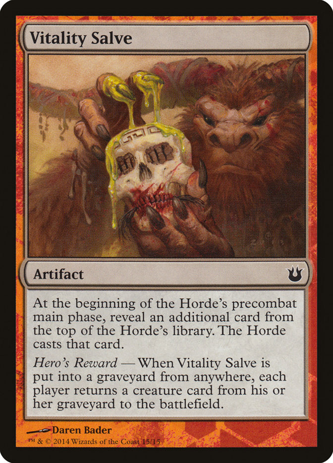 Vitality Salve [Born of the Gods Battle the Horde] | Lots Moore NSW
