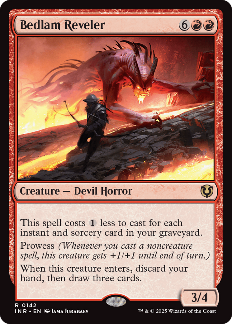 Bedlam Reveler [Innistrad Remastered] | Lots Moore NSW
