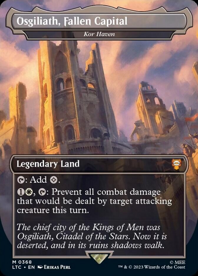 Osgiliath, Fallen Capital - Kor Haven [The Lord of the Rings: Tales of Middle-Earth Commander] | Lots Moore NSW
