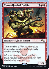 Three-Headed Goblin (Unfinity Foil Edition) [The List] | Lots Moore NSW