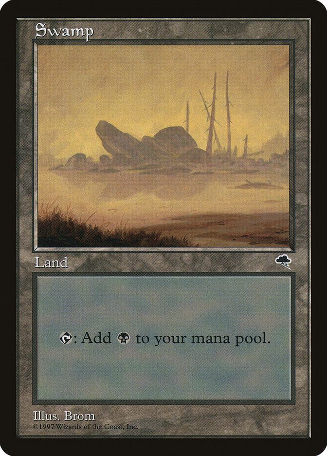 Swamp (Large Jutting Stone) [Tempest] | Lots Moore NSW