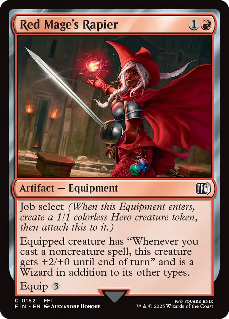 Red Mage's Rapier [FINAL FANTASY] | Lots Moore NSW