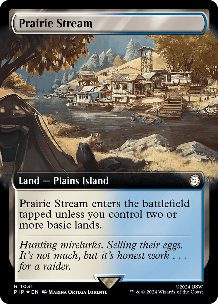 Prairie Stream (Extended Art) (Surge Foil) [Fallout] | Lots Moore NSW