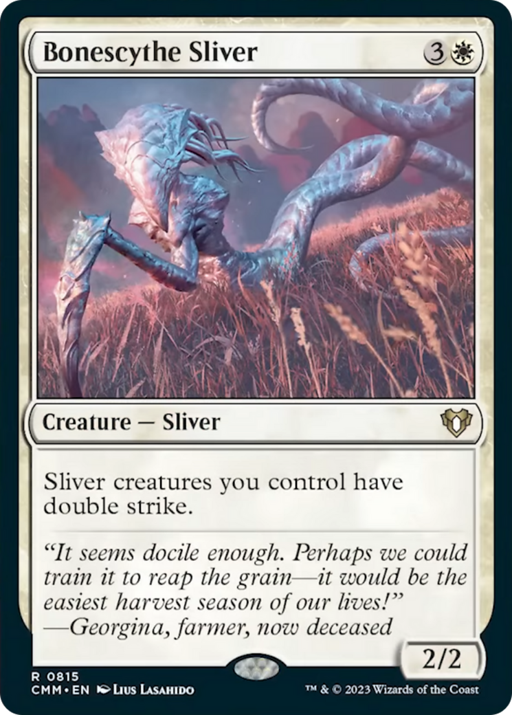 Bonescythe Sliver [Commander Masters] | Lots Moore NSW