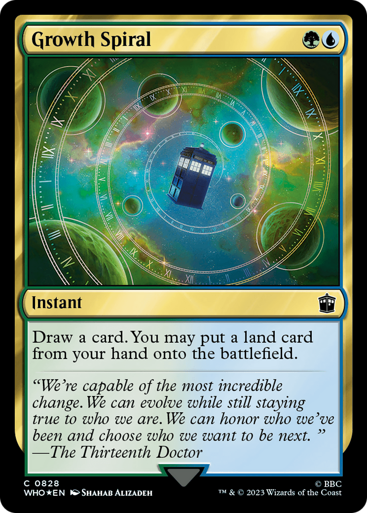 Growth Spiral (Surge Foil) [Doctor Who] | Lots Moore NSW